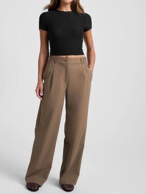 Beyond Yoga Status Wide Leg Trouser - M